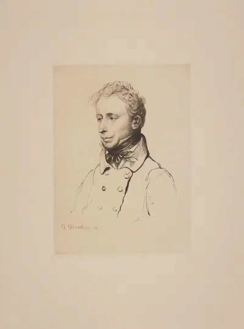Клод-Аиме Шенавар (1798 – 1838) by Жорж Горвель, 1798 – 1838 — digital art print download