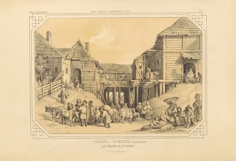 Утро в Остржувце by Ян Феликс Пиварский, 1855-1859 — digital art print download