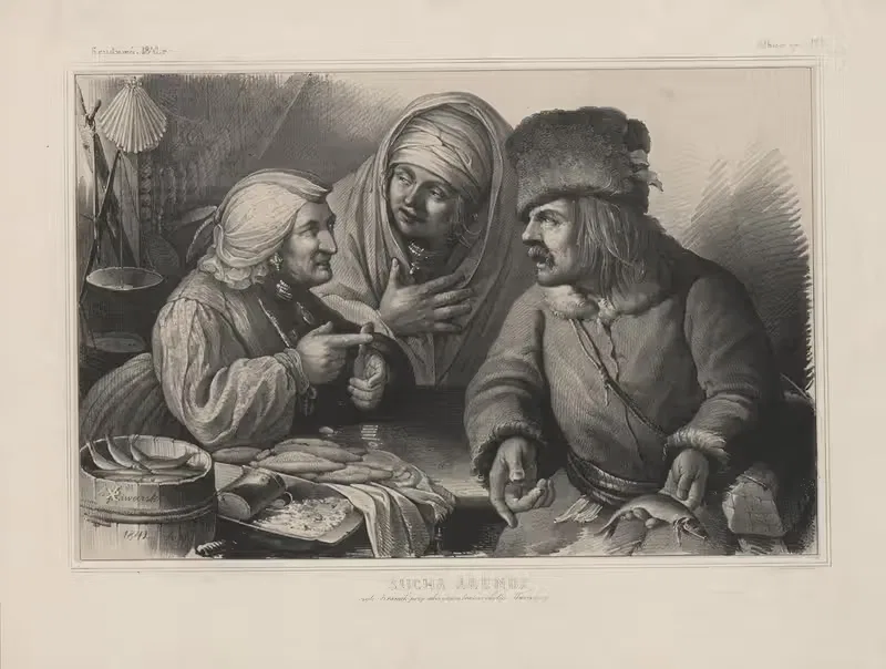 Суха Аренда by Ян Феликс Пиварский, 1841 — digital art print download
