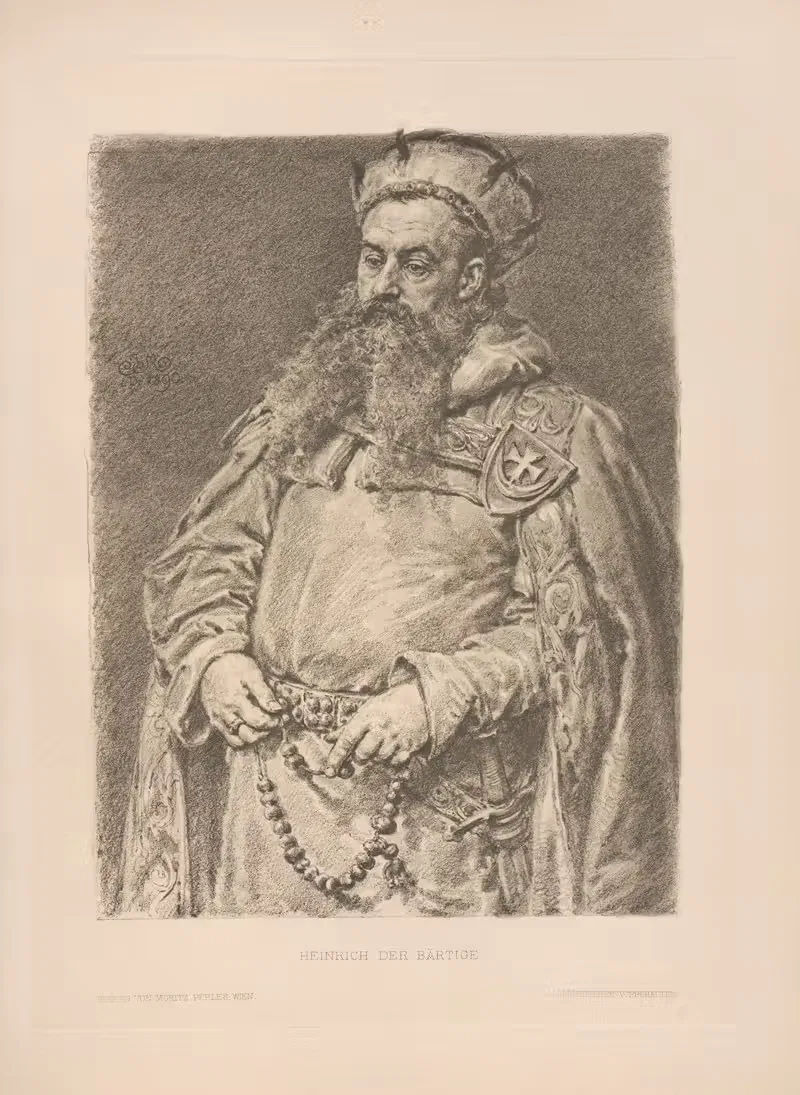 Heinrich der Bärtige by Jan Matejko, 1893 — digital art print download