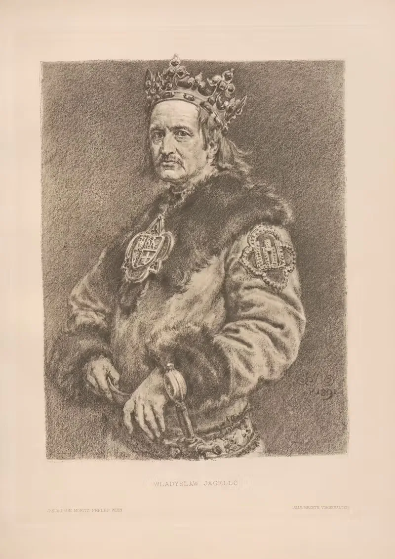 Владислав Ягелло by Ян Матейко, 1893 — digital art print download