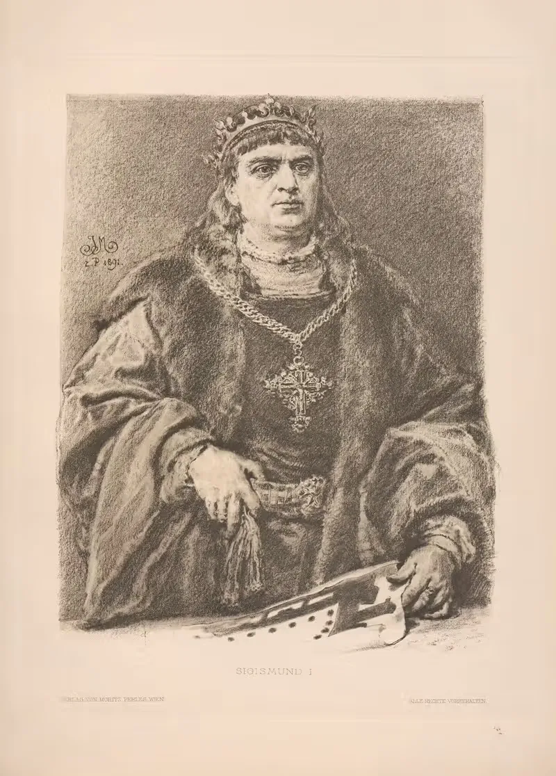 Sigismund I by Jan Matejko, 1893 — digital art print download