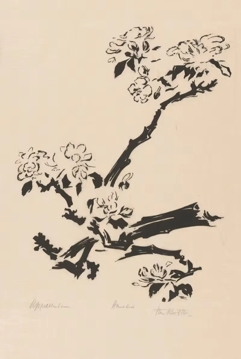 Цветок яблони by Иоганнес Фредерик Энгельберт тен Клоостер, 1922 — digital art print download