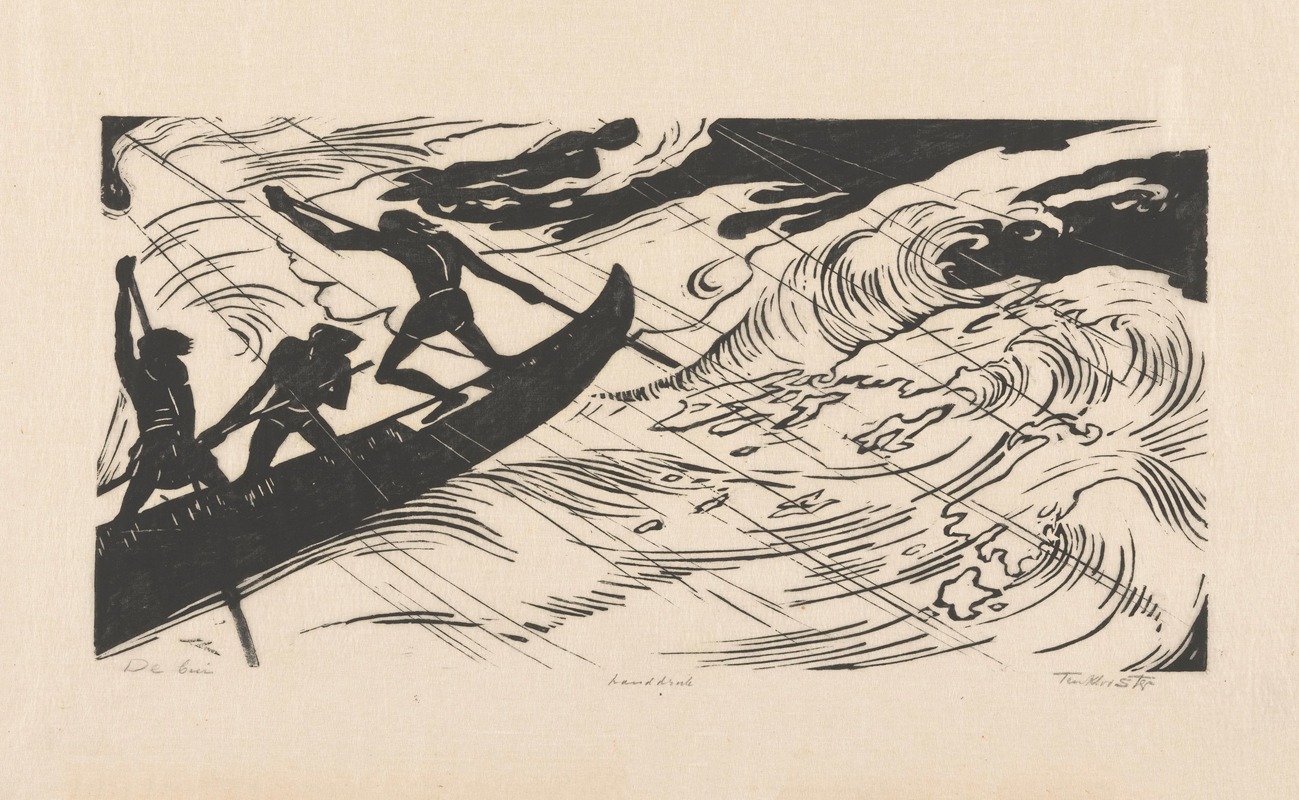 De bui by Johannes Frederik Engelbert ten Klooster, 1924 — digital art print download