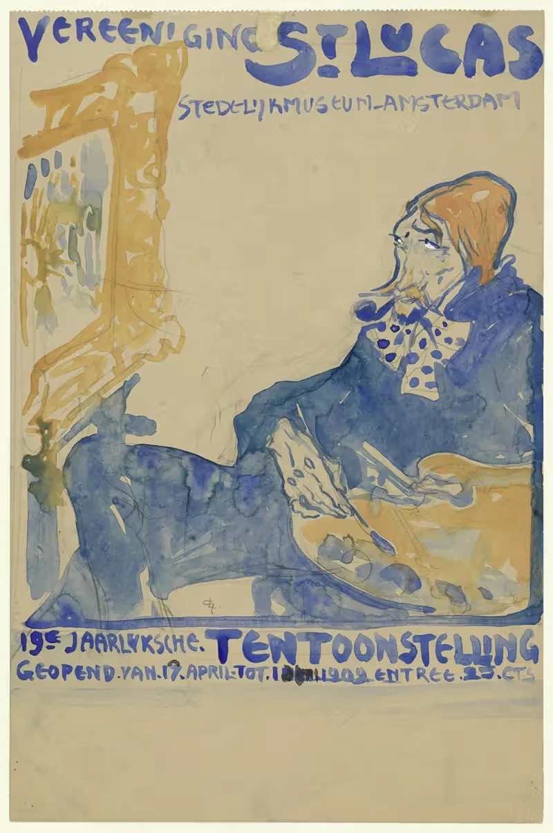 Vereening St. Lukas in het Stedelijk Museum te Amsterdam — Leo Gestel