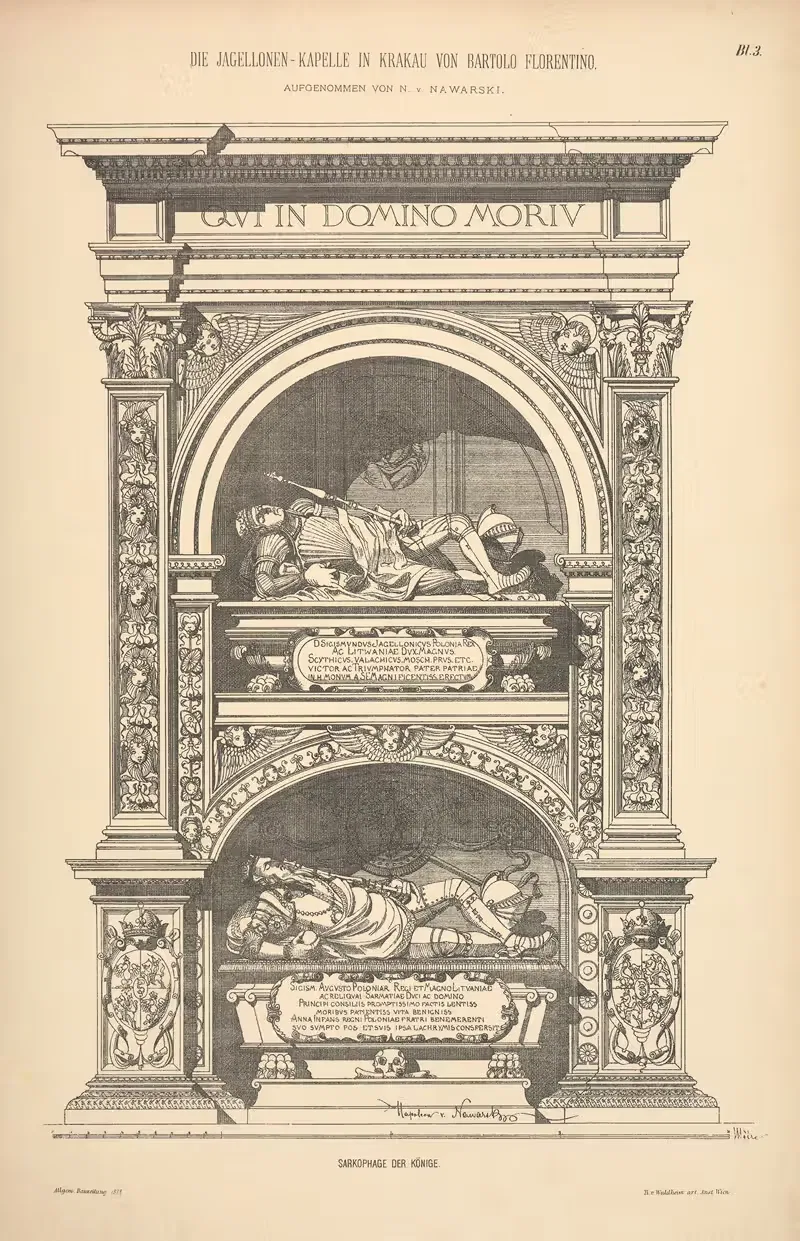 Саркофаги королей by Н. фон Наварский, 1878 — digital art print download