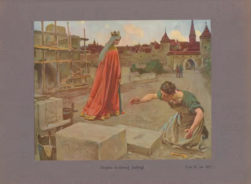 Стопка Королевы Ядвиги by Пётр Стахевич, 1910 — digital art print download