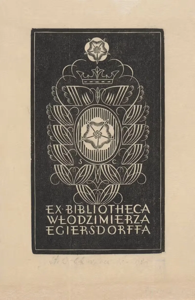 Ex bibliotheca Włodzimierza Egiersdorffa — Stanisław Ostoja-Chrostowski
