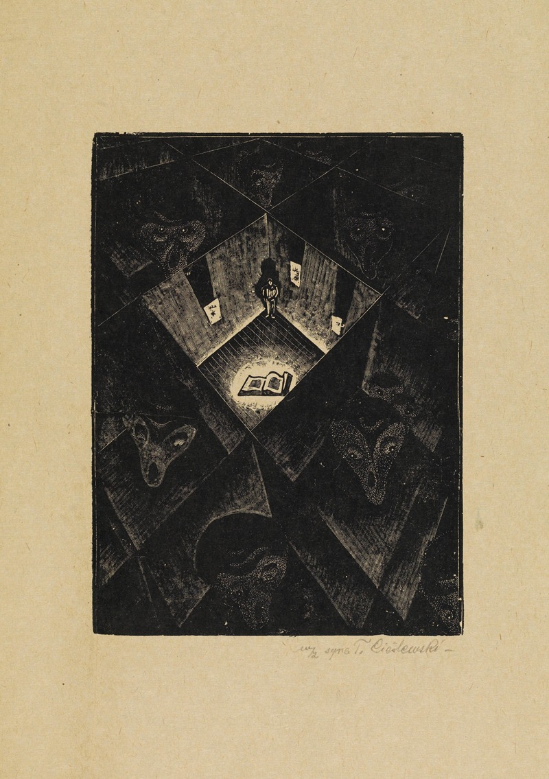 Одиночество by Тадеуш Чешлевский, 1932 — digital art print download