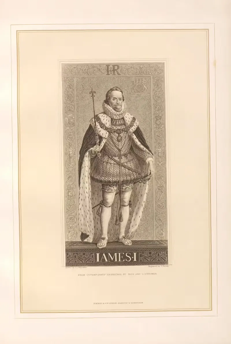 Portrait of James I — Thomas Archer