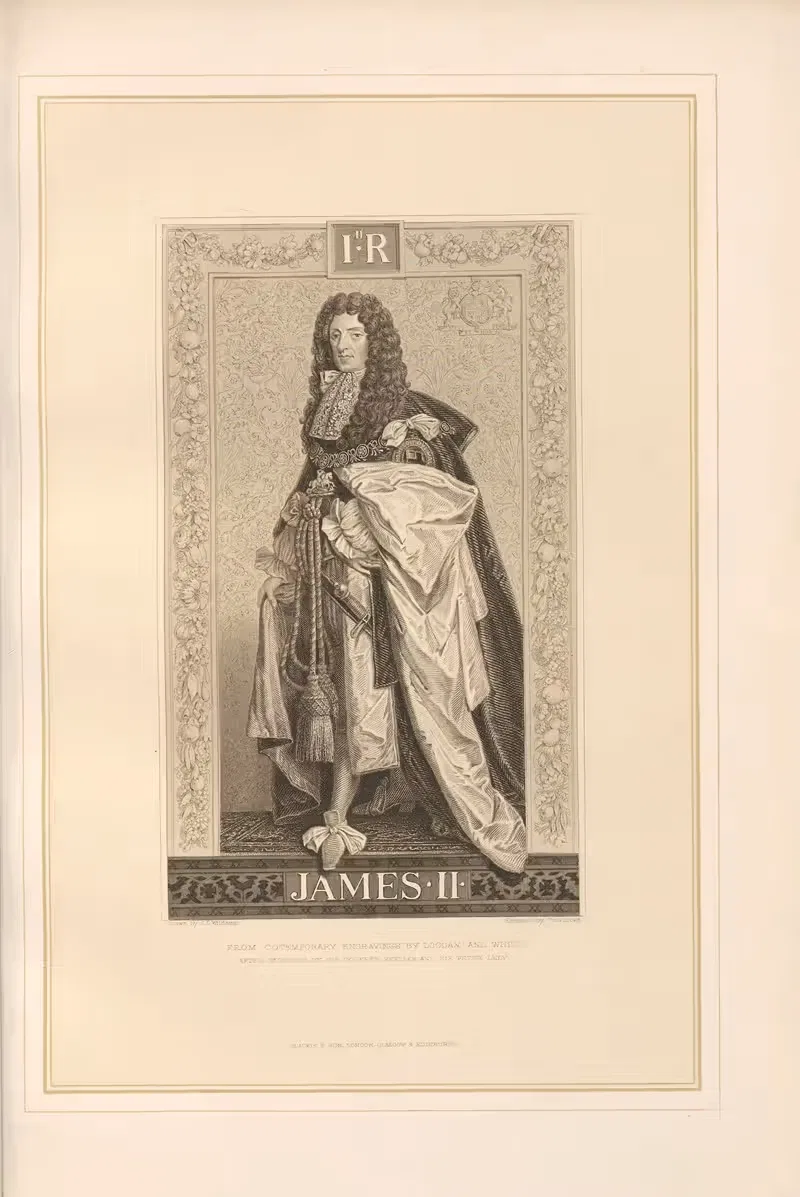 Portrait of James II — Thomas Archer