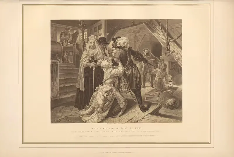 Arrest of Alice Lisle – E. M. Ward — Thomas Archer