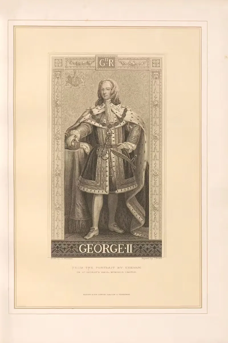 Portrait of George II — Thomas Archer