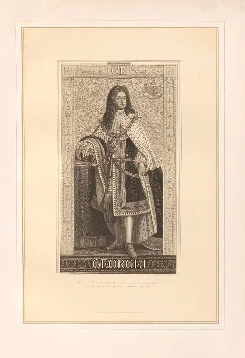 Portrait of George I — Thomas Archer