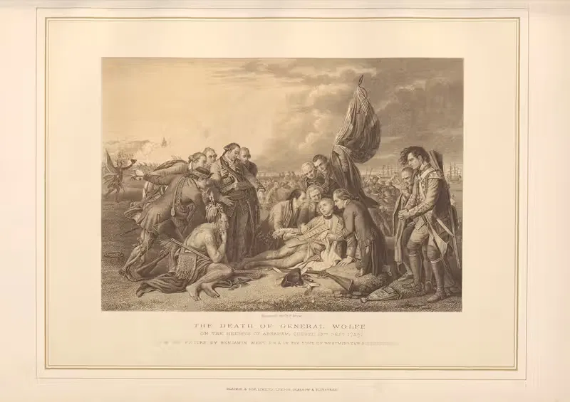 The Death of General Wolfe – Benjamin West — Thomas Archer