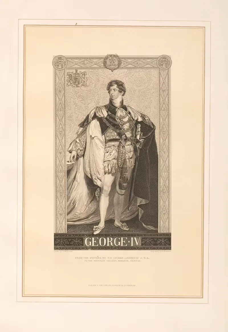 Portrait of George IV — Thomas Archer