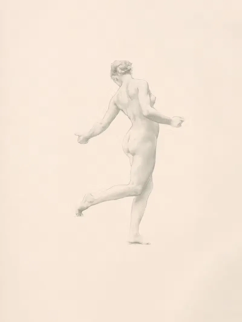 Ètude de femme — William Bouguereau