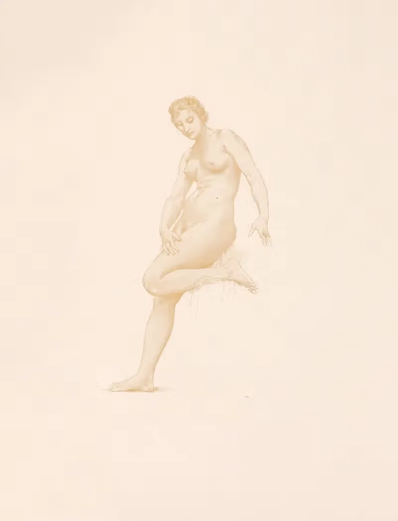 Ètude de femme — William Bouguereau