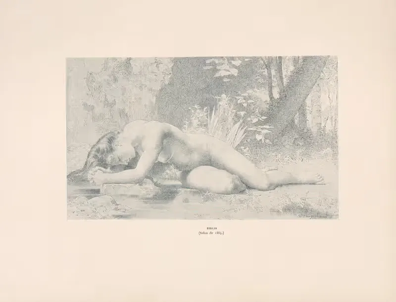 Библис by Уильям Бугеро — digital art print download