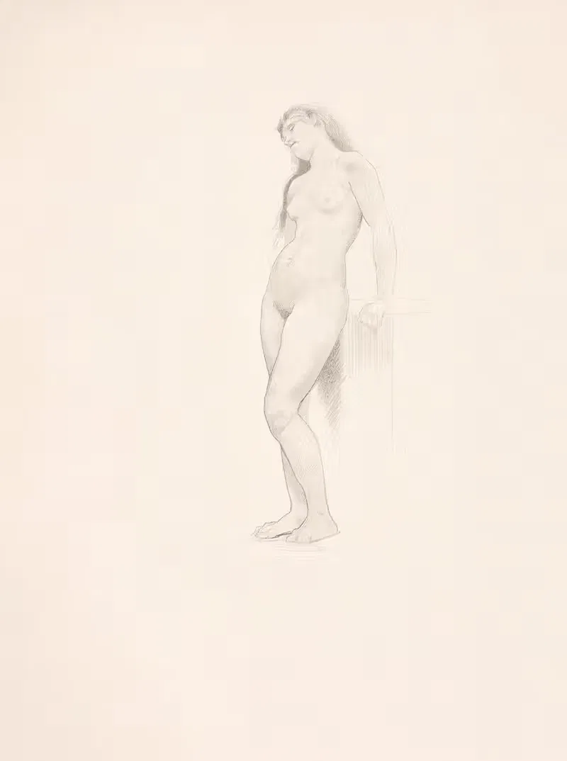 Ètude de femme — William Bouguereau