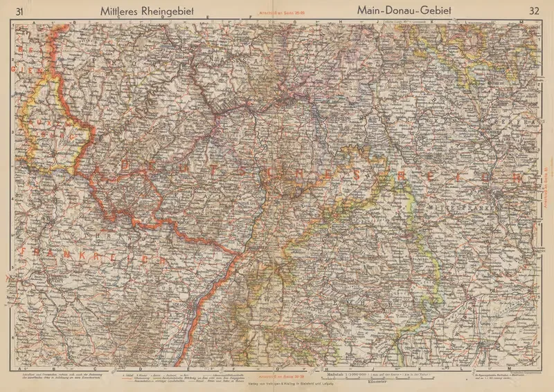 Mittleres Rheingebiet, Main-Donau-Gebiet — Wolfgang Preuss