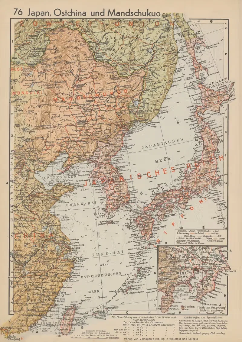 Japan, Ostchina und Mandschukuo — Wolfgang Preuss