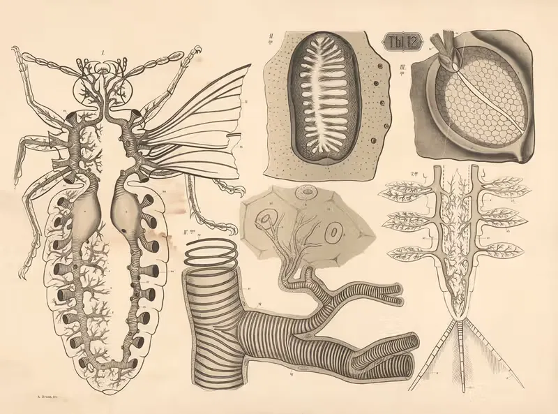 Respiratory organs of lower animals — A. Brass
