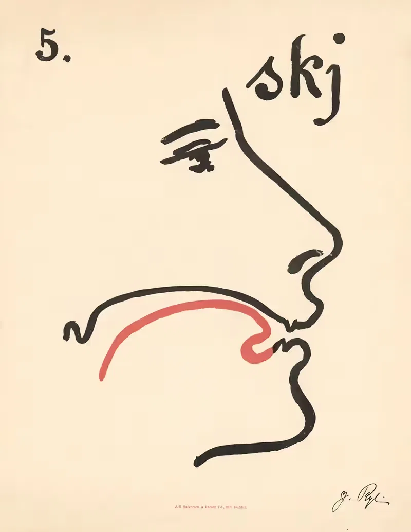 Фонетические пластины Якобины Рей Пл.05 by Якобина Рей, 1924 — digital art print download