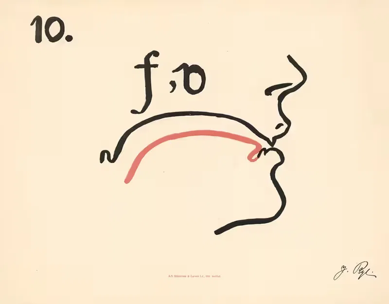 Фонетические пластины Якобины Рей пл.10 by Якобина Рей, 1924 — digital art print download