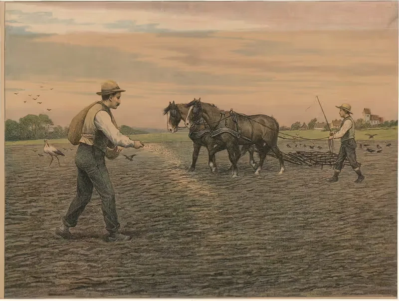 Kornet sås by Poul Steffensen, 1910 — digital art print download