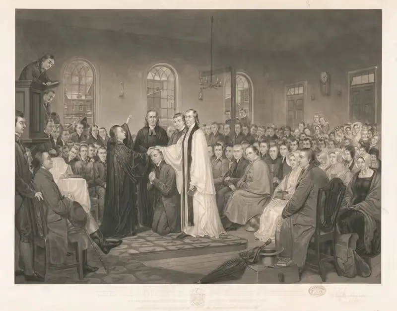The ordination of Bishop Asbury — A. Gilcrest Campbell