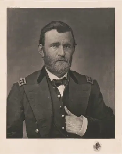 Grant in uniform by A.W. Elson & Co., 1898 — digital art print download