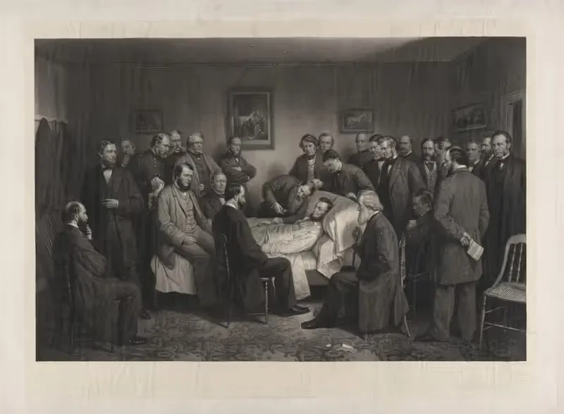 Death of Lincoln — Alexander Hay Ritchie
