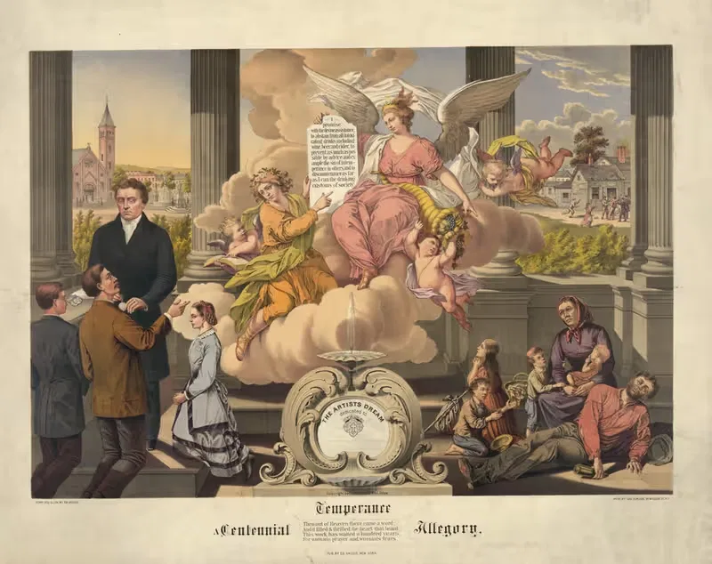 Temperance, a centennial allegory by Anonymous — digital art print download
