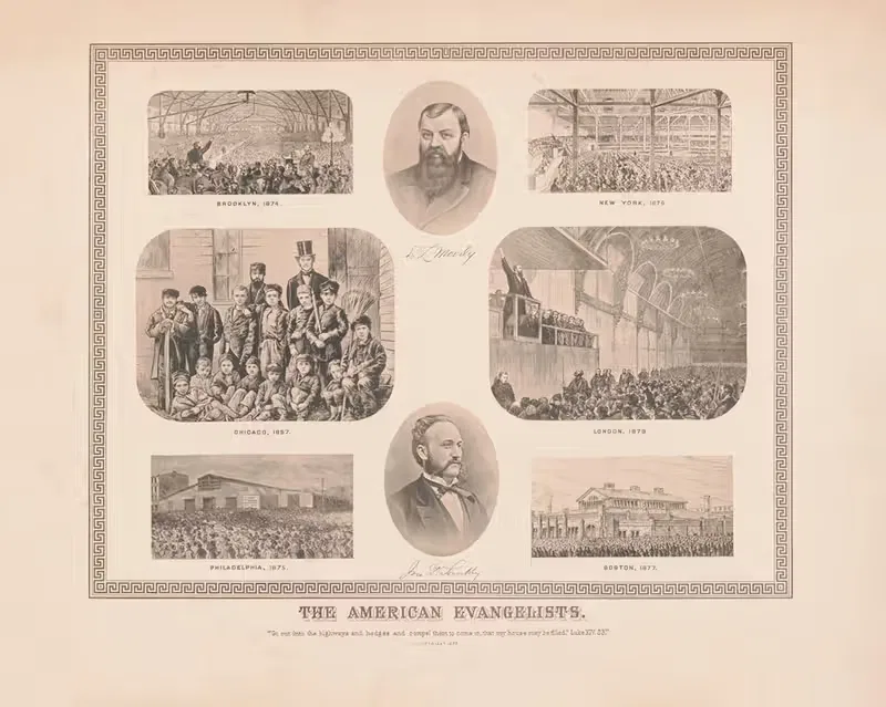 Американские евангелисты by Аноним, 1877 — digital art print download
