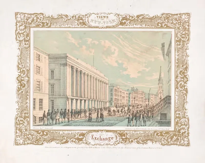 Views of New York–Exchange — Charles M. Autenrieth