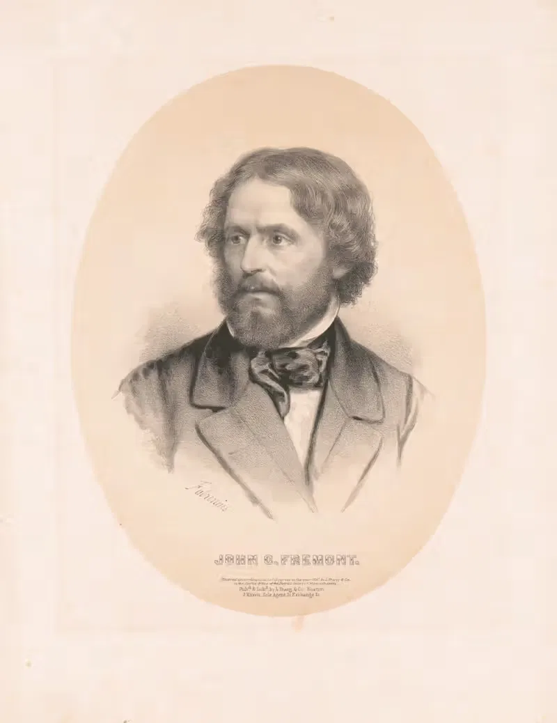 Джон Чарльз Фремонт by Доминик С. Фаброниус, 1861 — digital art print download