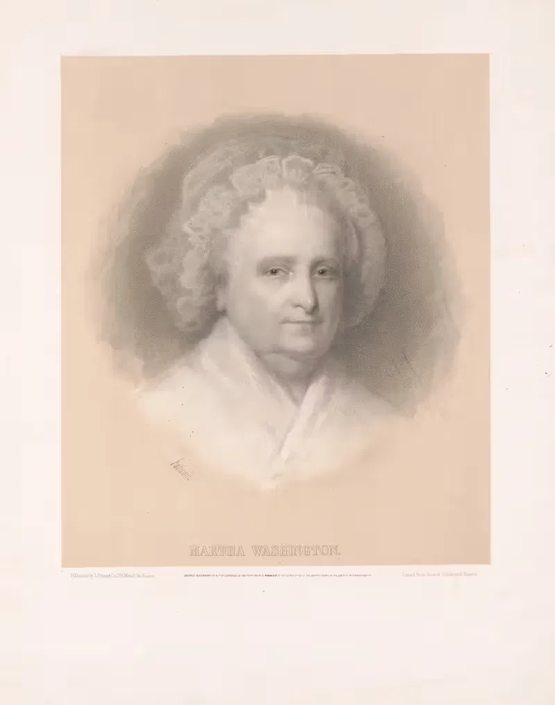 Martha Washington by Dominique C. Fabronius, 1864 — digital art print download