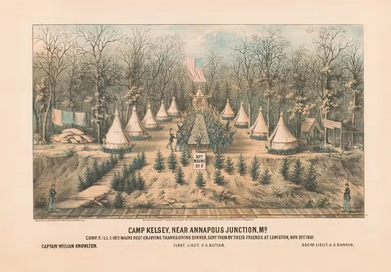 Camp Kelsey, near Annapolis Junction, Md — E. Sachse & Co.