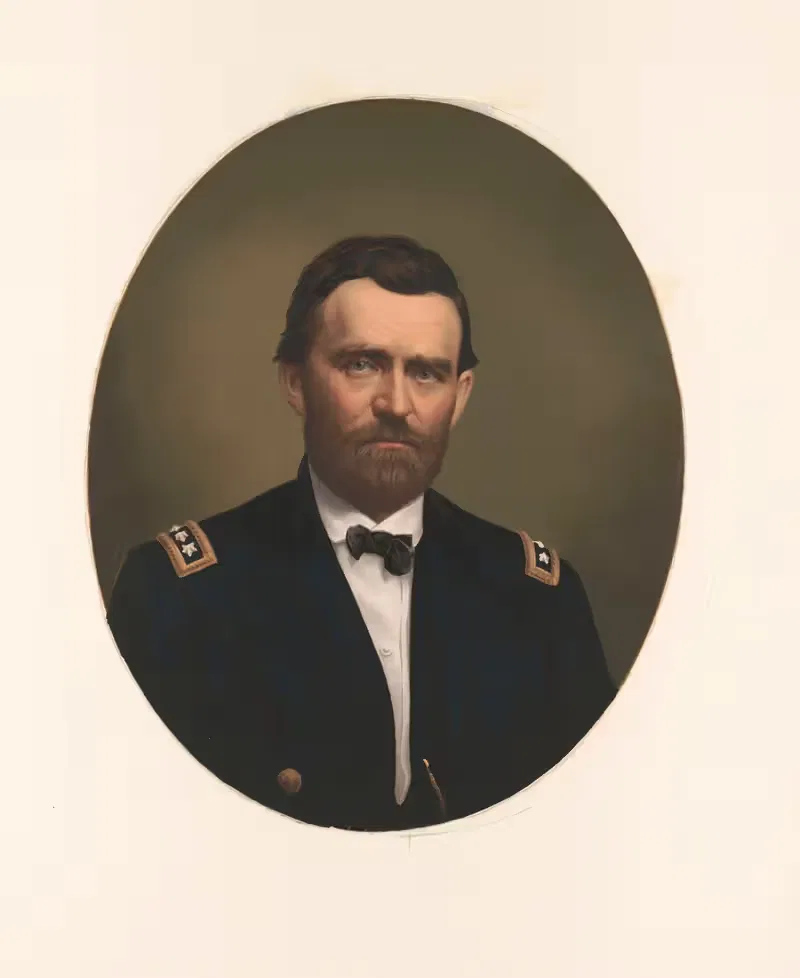 Генерал-майор Улисс С. Грант by Э. С. Миддлтон и Ко., 1866 — digital art print download