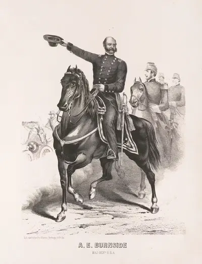 Ambrose Everts Burnside by Ehrgott, Forbriger & Company — digital art print download