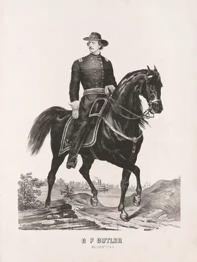 Benjamin Franklin Butler by Ehrgott, Forbriger & Company — digital art print download