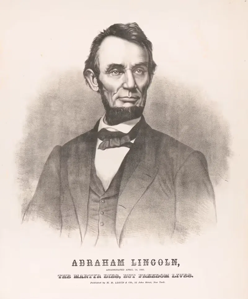 Abraham Lincoln, assassinated April 14, 1865 — H.H. Lloyd