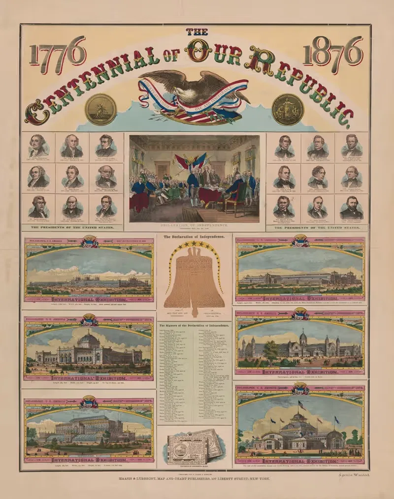 The centennial of our Republic — Haasis & Lubrecht