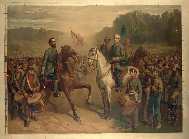 The last meeting between Gen. Lee and Jackson — J.G. Fay