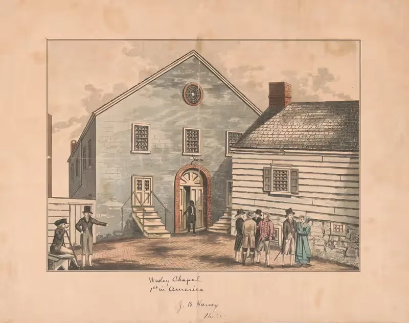 Wesley Chapel 1st in America — James B. Harvey