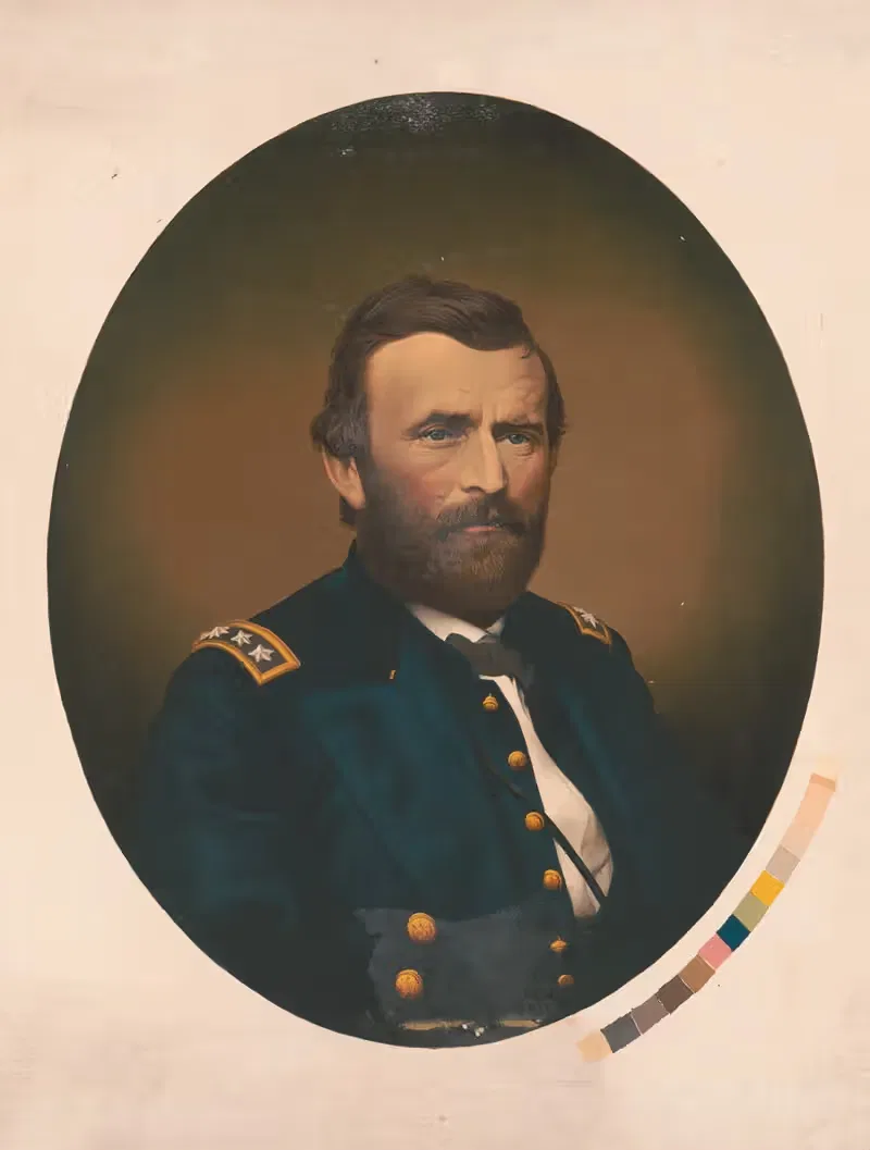 General Ulysses S. Grant by James Fuller Queen, 1865-1870 — digital art print download