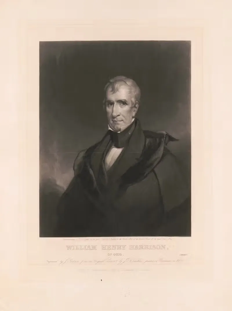 William Henry Harrison of Ohio — John Sartain