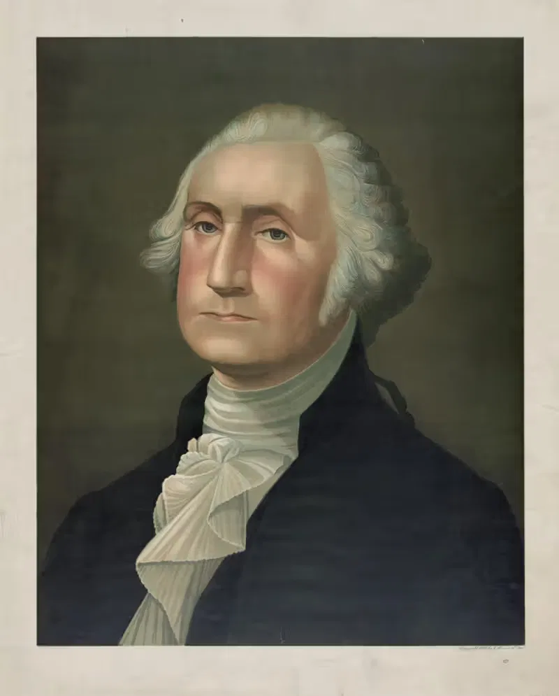 George Washington by Joseph Hoover, 1896 — digital art print download