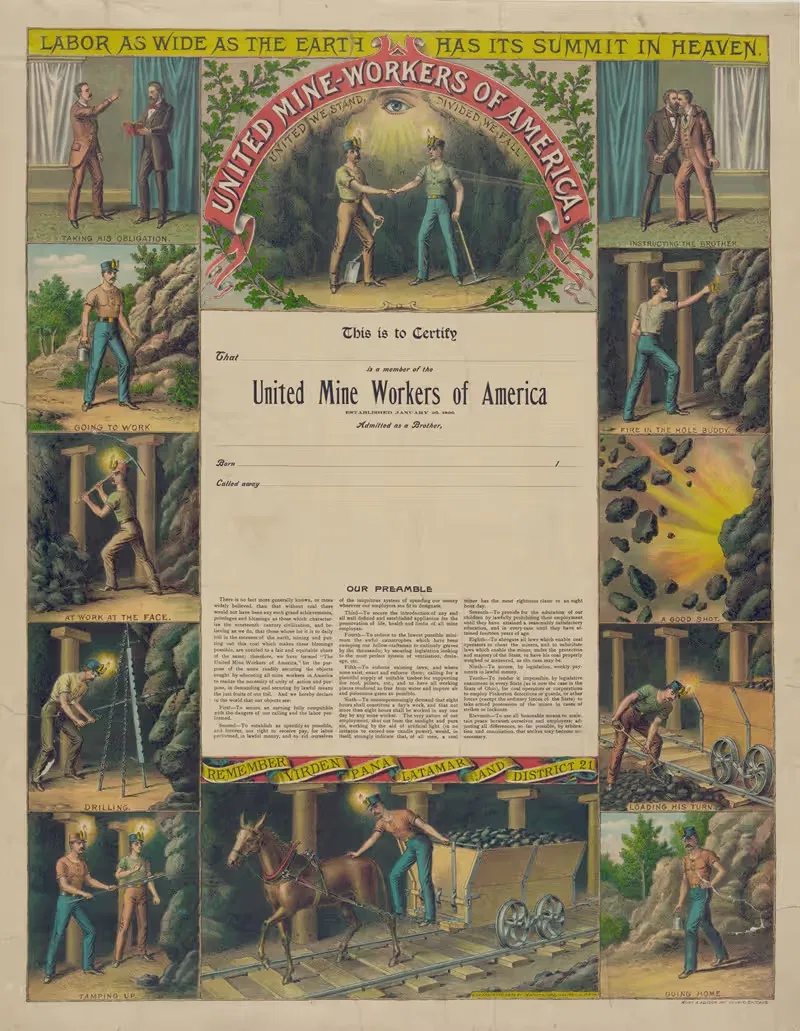 United Mine-Workers of America — Kurz & Allison
